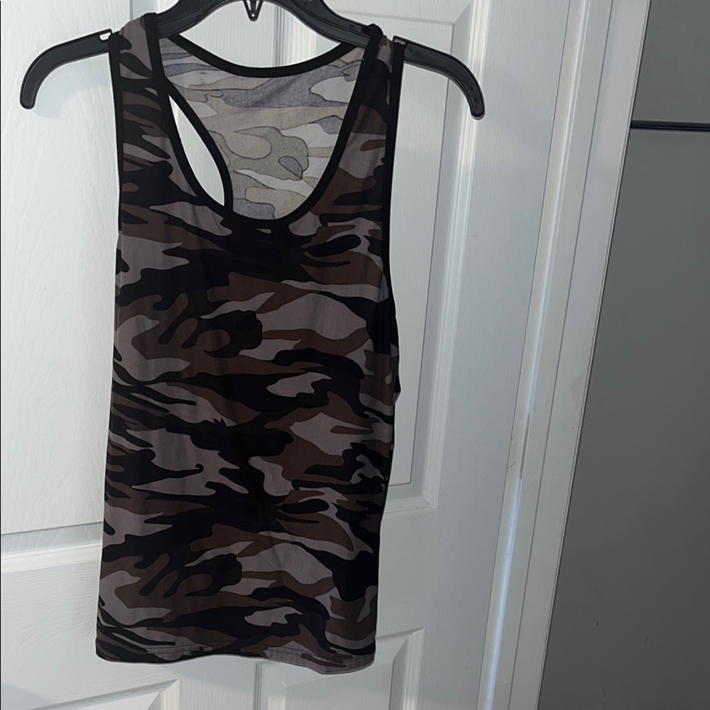Camo Print Women's Tank Top